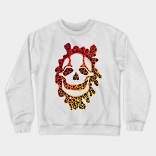 Toxic Skull (Red & Orange) Crewneck Sweatshirt